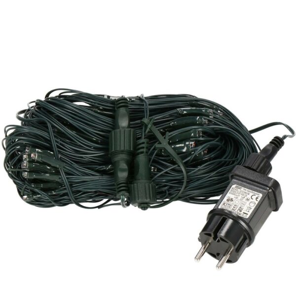 (DL) Ghirlanda luminoasa tip perdea 160 LED-uri, 2x2.6m, pentru interior/exterior, iluminare alb - Image 5