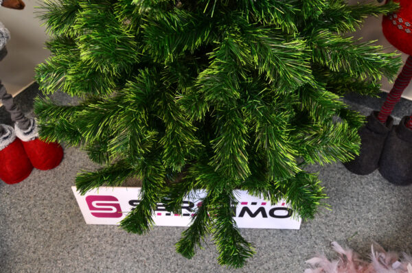 Brad artificial Christmas Deluxe by Sersimo, Duo, doua nuante verde, 150cm - Image 18