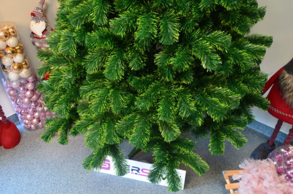 Brad artificial Christmas Deluxe by Sersimo, Duo, doua nuante verde, 260cm - Image 8