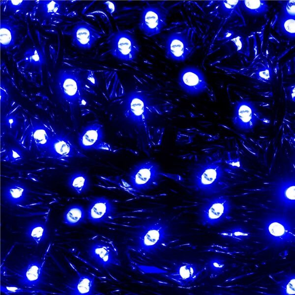 Karácsonyi fényfüzér, 31,5 méter, 500 LED, kék - Image 6