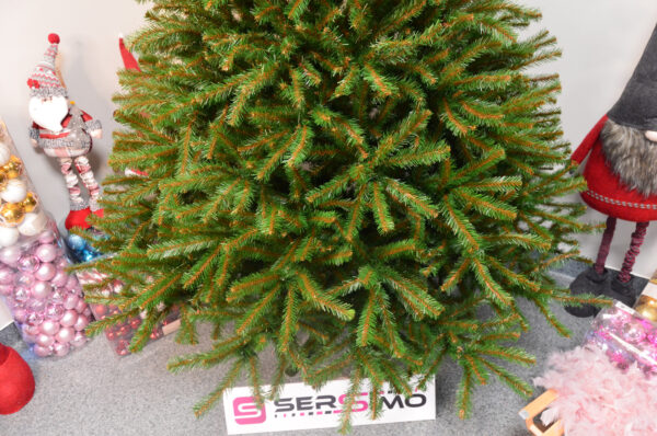 Brad artificial Christmas Deluxe by Sersimo, Scandinav, 240cm - Image 10