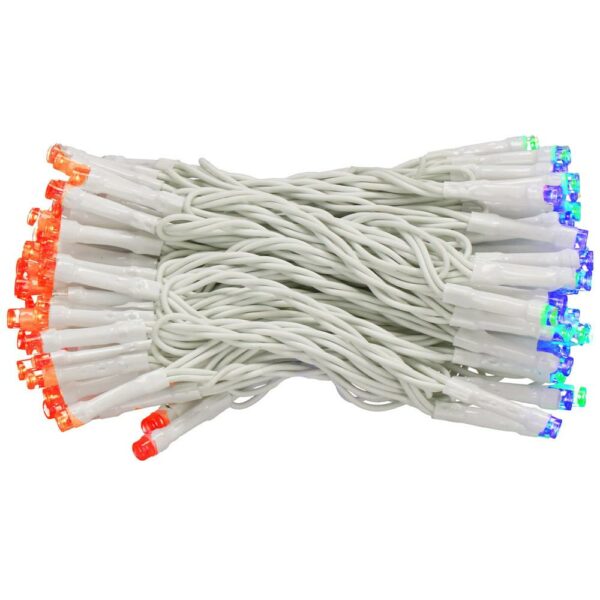Instalatie lumini de exterior pentru gradina, 10.5 metri, 100 LED-uri, cu baterii, multicolor - Image 8