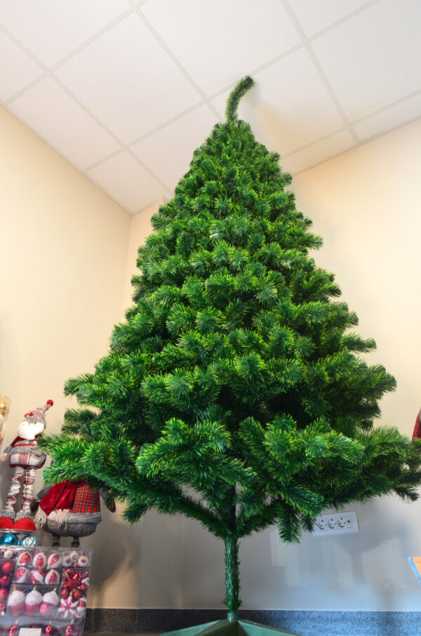 Brad artificial Christmas Deluxe by Sersimo, Duo, doua nuante verde, 260cm - Image 13