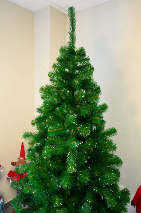 Brad artificial Christmas Deluxe by Sersimo, Starly, verde lucios, 220cm - Image 6
