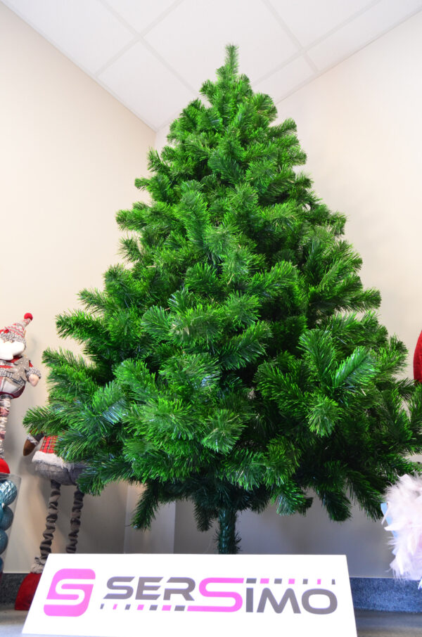Mesterséges karácsonyfa Christmas Deluxe by Sersimo, Duo, két árnyalatú zöld színben, 220 cm - Image 8