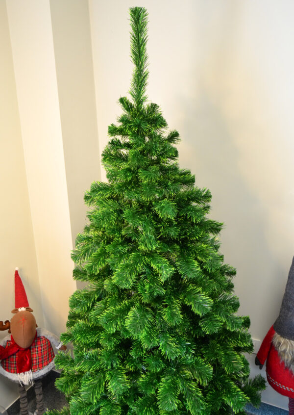 Brad artificial Christmas Deluxe by Sersimo, Duo, doua nuante verde, 200cm - Image 13
