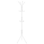 Sersimo fém vállfa, 12 db akasztós, 177 cm, fehér