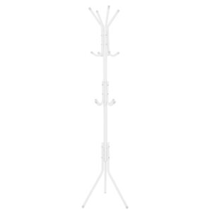 Sersimo fém vállfa, 12 db akasztós, 177 cm, fehér