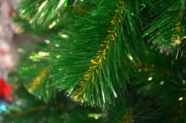 Brad artificial Christmas Deluxe by Sersimo, Starly, verde lucios, 200cm - Image 12