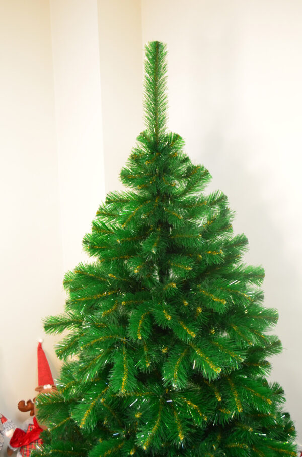 Brad artificial Christmas Deluxe by Sersimo, Starly, verde lucios, 200cm - Image 6
