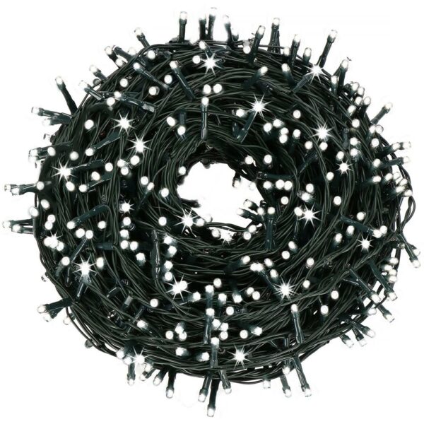 Prémium fényfüggöny 300 LED, 14,5 m, 18 W, beltéri/kültéri, vakuval, hideg fehér - Image 13