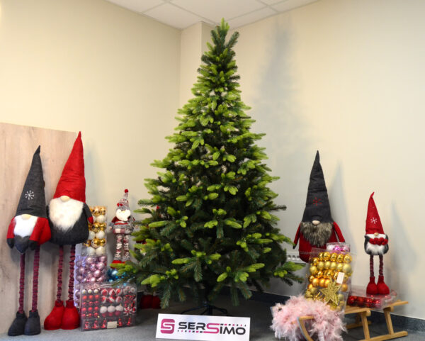 Mesterséges karácsonyfa Christmas Deluxe by Sersimo, Everest, vegyes 2D és 3D tűkkel, 220 cm - Image 13