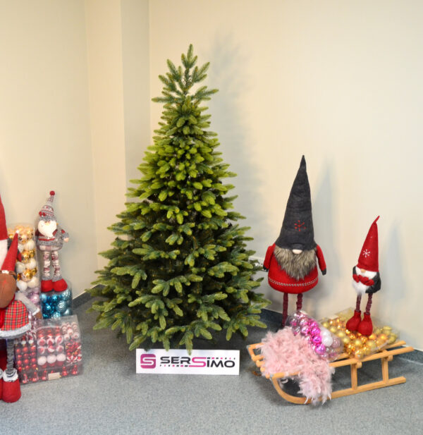 Brad artificial Christmas Deluxe by Sersimo, Everest, mix ace 2D si 3D, 180cm - Image 4