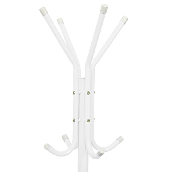 Sersimo fém vállfa, 12 db akasztós, 177 cm, fehér - Image 5