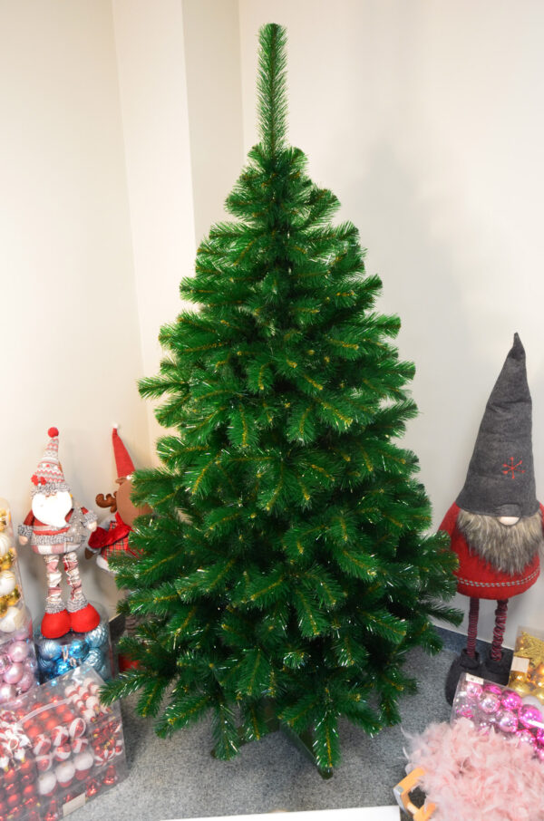 Brad artificial Christmas Deluxe by Sersimo, Starly, verde lucios, 200cm - Image 2