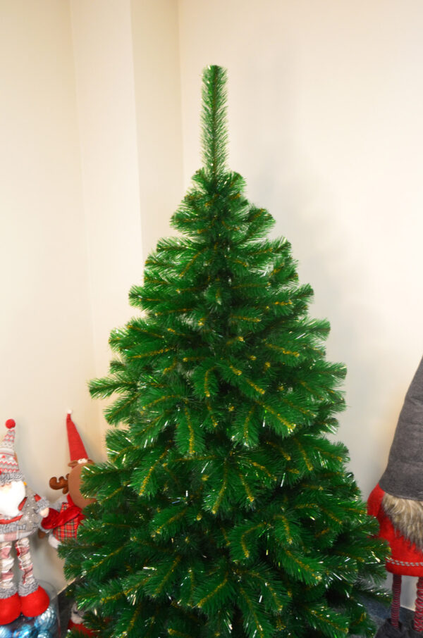 Brad artificial Christmas Deluxe by Sersimo, Starly, verde lucios, 200cm - Image 7