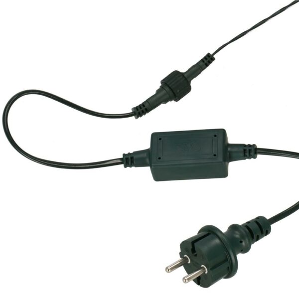 Prémium fényfüggöny 300 LED, 14,5 m, 18 W, beltéri/kültéri, vakuval, hideg fehér - Image 9