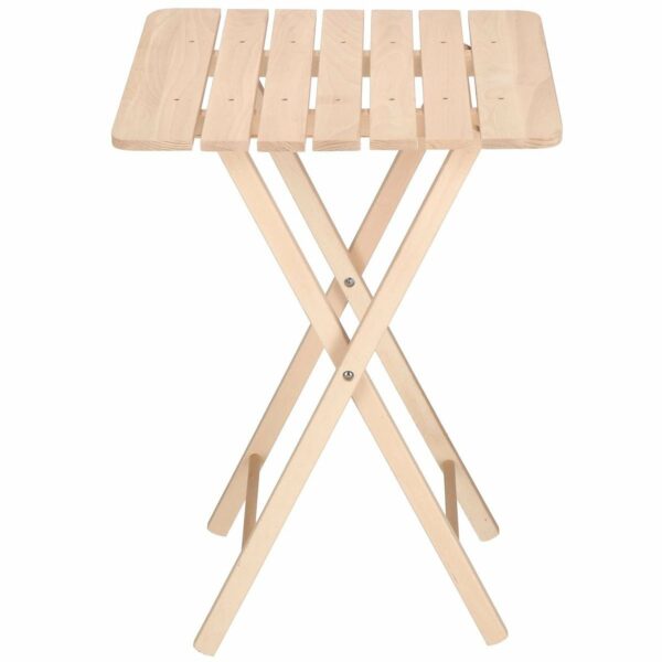 Set masa patrata plianta, cu 2 scaune pliante, gradina sau balcon Solas - Image 18