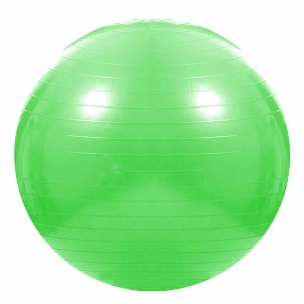 Fitness vagy jóga labda 65 cm, pumpával, zöld - Image 6