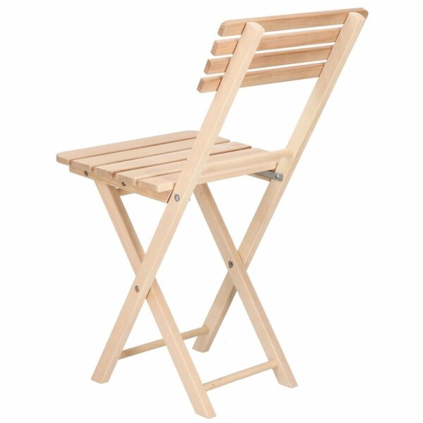 Set masa patrata plianta, cu 2 scaune pliante, gradina sau balcon Solas - Image 7
