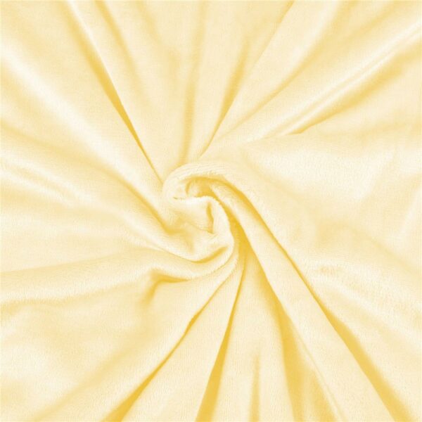 Patura pufoasa si calduroasa pentru 2 persoane, 200x220cm, galben - Image 7