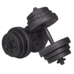 Állítható súlyzókészlet 20kg (2x10kg) kompozitból