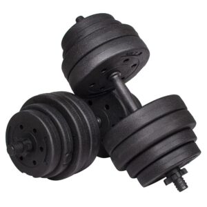 Állítható súlyzókészlet 30kg (2x15kg) kompozitból