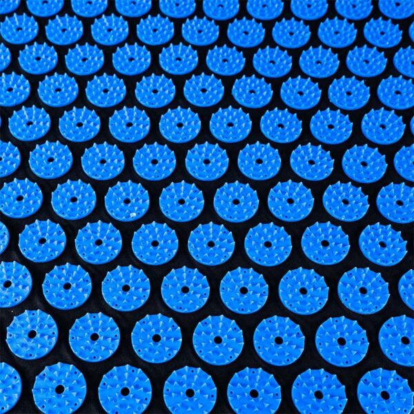 Matrac és párna akupresszúrás fájdalomcsillapításhoz, 130x50cm, kék - Image 2