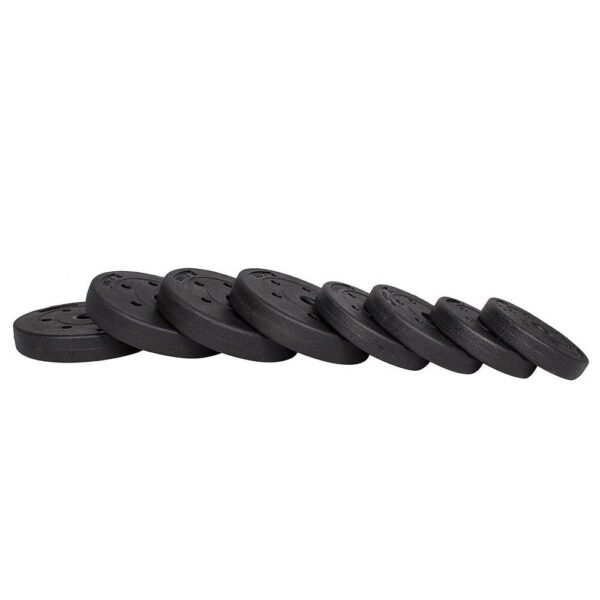 Állítható súlyzókészlet 30kg (2x15kg) kompozitból - Image 10