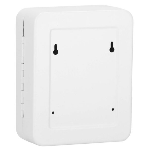 Cutie metalica din otel pentru 48 chei, echipata, 25x20x7.5cm, alba - Image 10
