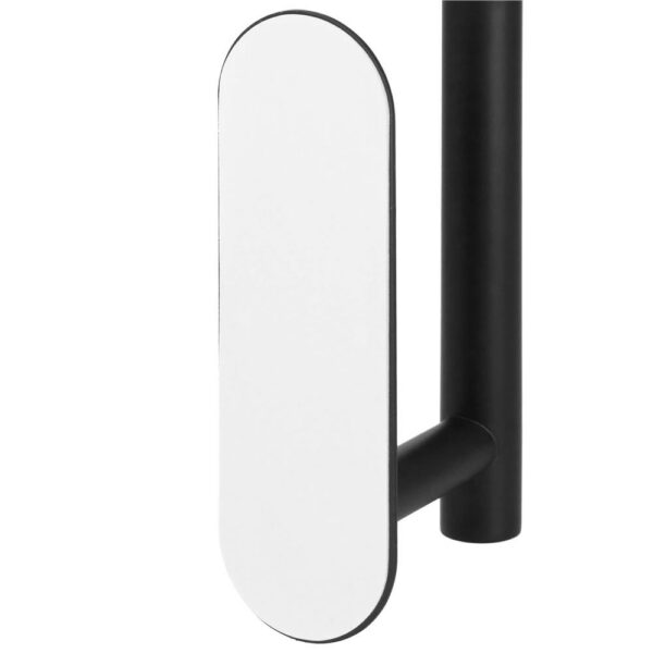 Acél wc papír tartó, öntapadós rögzítés, 33,5cm, fekete - Image 25