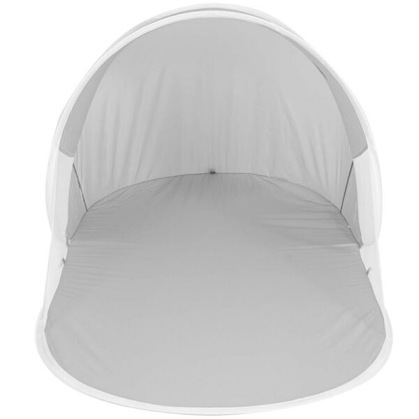 Cort plaja si picnic semi-deschis Sersimo, protectie UV, 190x100x90cm, gri - Image 14