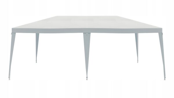 Kerti pavilonsátor, 600x300 cm, vízálló, UV-álló, fehér - Image 11