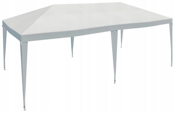 Kerti pavilonsátor, 600x300 cm, vízálló, UV-álló, fehér - Image 12