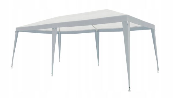 Kerti pavilonsátor, 600x300 cm, vízálló, UV-álló, fehér - Image 13