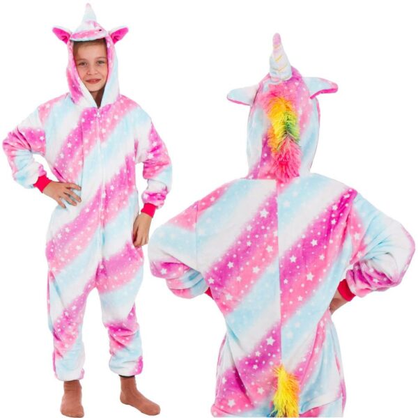 Onesie pizsama gyerekeknek, egyszarvú modell, mérete 130-140cm - Image 14