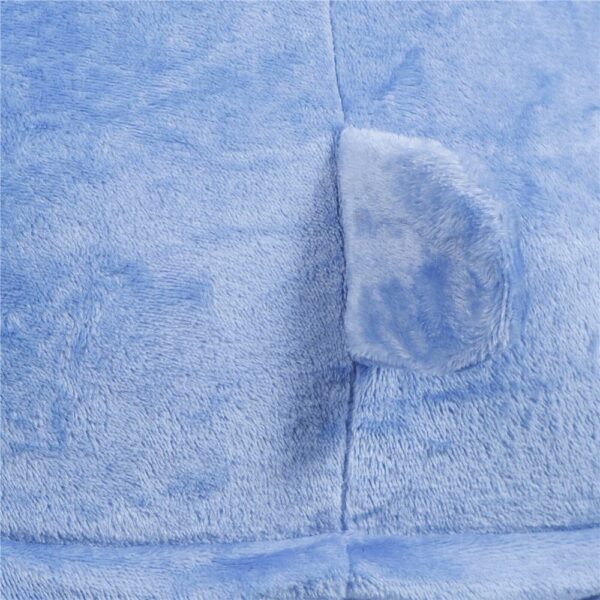 Pijama tip salopeta pentru copii, model stitch, marime 120-130cm - Image 15