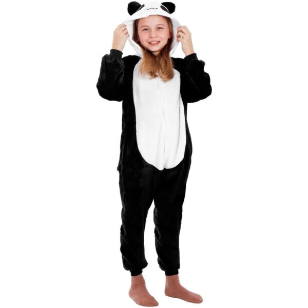 Jumpsuit típusú pizsama gyerekeknek, panda modell, 125-140cm méretben - Image 31