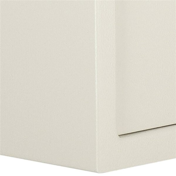 Seif standard cu cheie, 200x310x200 mm, Otel, Bej - Image 14