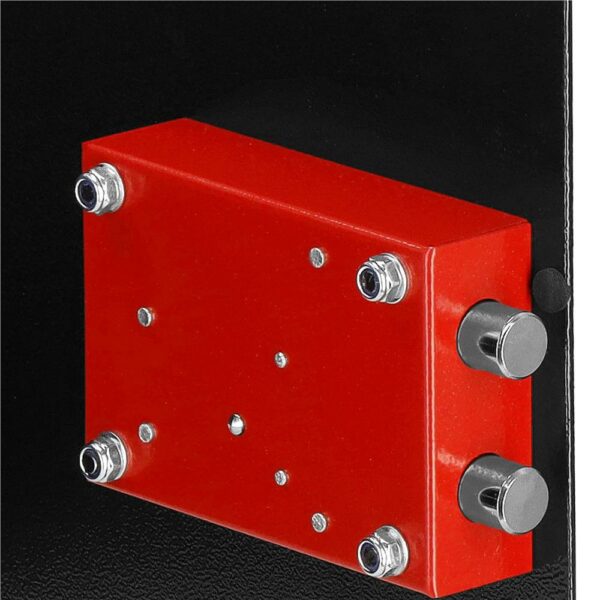 Seif standard cu cheie, 200x310x200 mm, Otel, Negru - Image 14