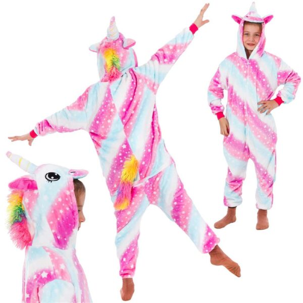 Onesie pizsama gyerekeknek, egyszarvú modell, mérete 130-140cm - Image 18