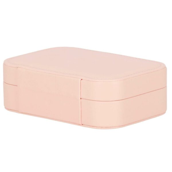 (DL) Cutie depozitare si organizare bijuterii, MDF, piele ecologica, 16 x 11 x 5cm, roz - Image 19