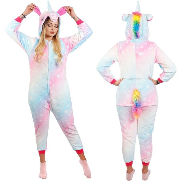 Onesie női pizsama, egyszarvú modell, S-es méret - Image 13
