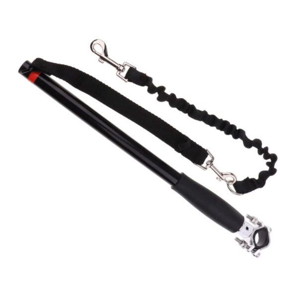 Lesa hands-free de caini pentru bicicleta, Sersimo, Negru - Image 9