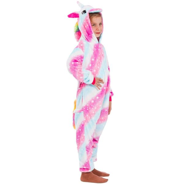 Onesie pizsama gyerekeknek, egyszarvú modell, mérete 130-140cm - Image 3
