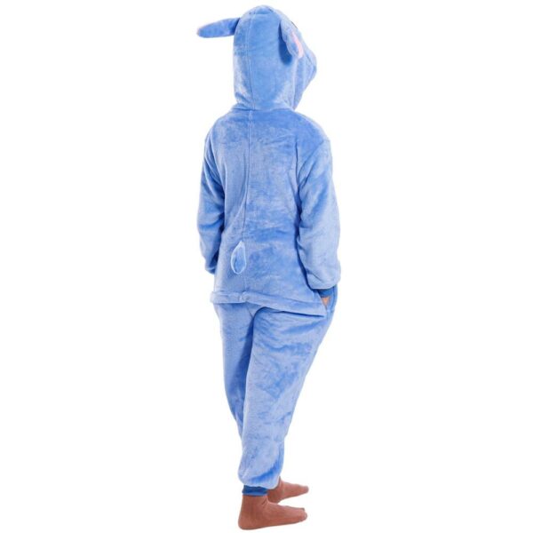 Pijama tip salopeta pentru copii, model stitch, marime 120-130cm - Image 21