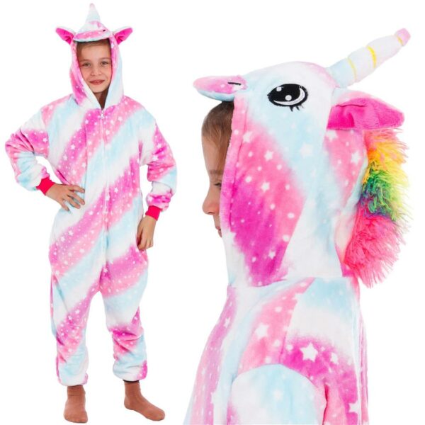 Onesie pizsama gyerekeknek, egyszarvú modell, mérete 130-140cm - Image 22