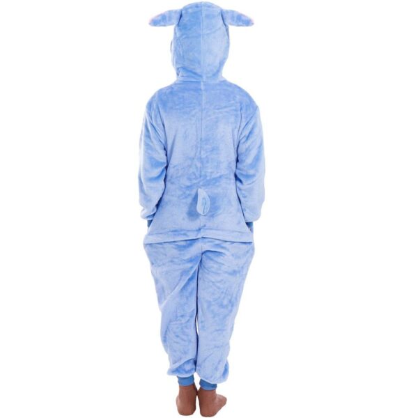Pijama tip salopeta pentru copii, model stitch, marime 120-130cm - Image 22