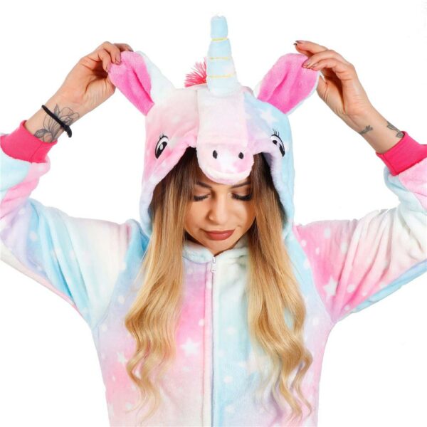 Onesie női pizsama, egyszarvú modell, S-es méret - Image 27