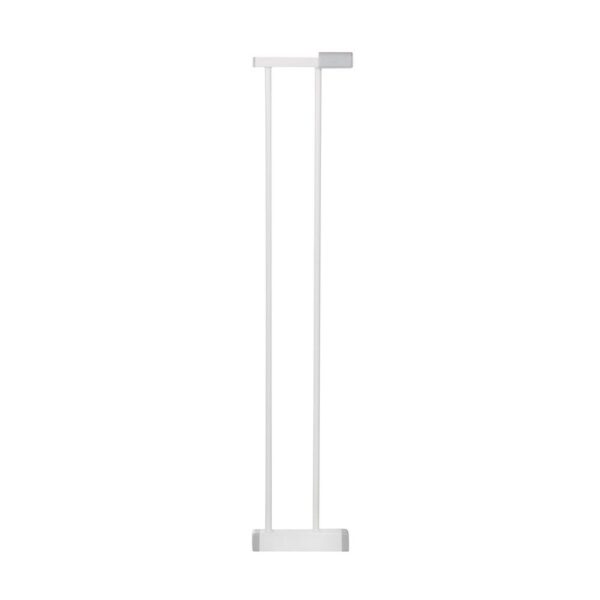 Biztonsági kapu lépcsőhöz, állítható 97-106 cm, acélból, fehér - Image 2